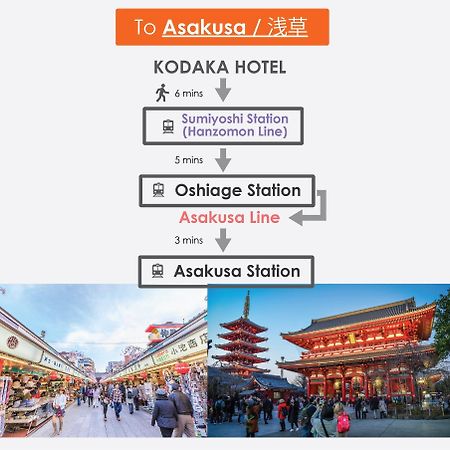 Kodaka Hotel Токио Экстерьер фото